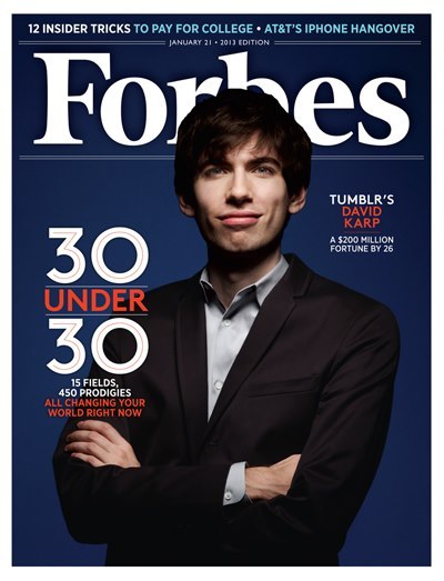 i want everybody who has a heart to reblog this this is an instant reblog post congrats to david karp for making the cover of forbes magazine