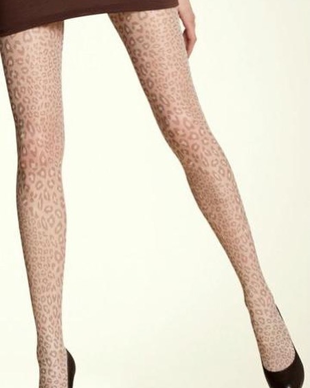 Animal print pantyhose #animalprint #lingerie #dessous #pantyhose #nylon #nylons #stockings #sheerpa
