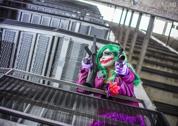 geekygeekweek:  &lsquo;Geeks-R-Sexy&rsquo; of the day! Female Joker Cosplay