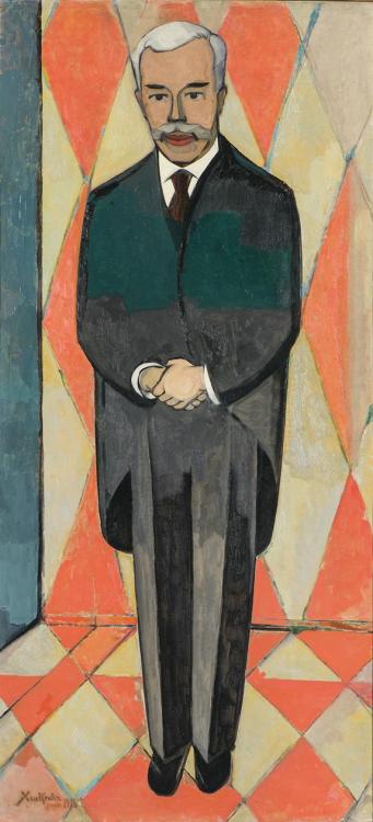 amare-habeo:Xan Krohn (Christian Cornelius Krohn) (Norwegian-Russian, 1882-1959)Portrait of Sergei S