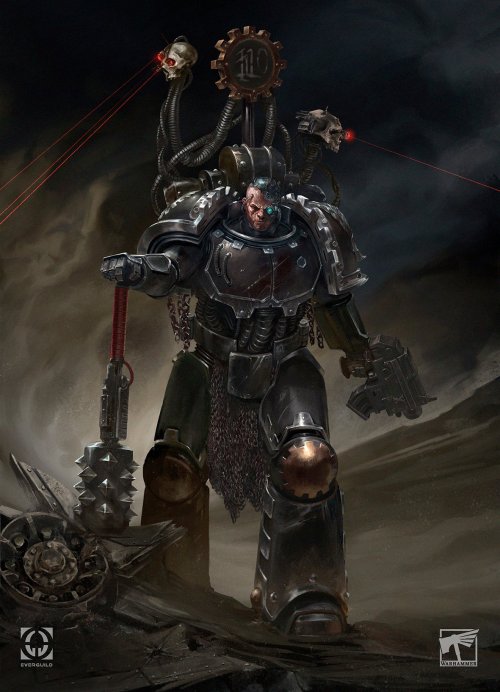 Warhammer 40k artwork — The Writhing Shadow