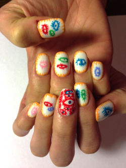 susikenna:  YAYOI KUSAMA NAIL ARTIST: Mei