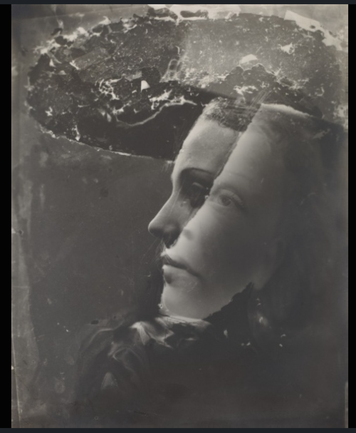 Double Portrait with Hat, c. 1936-37 / gelatin silver print, montageDora Maar (1907-1997)Cleveland M