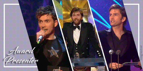 mizgnomer:The many occupations of David Tennant   (or David and his many “side hustles)