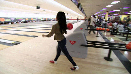 Porn But she looked good throwing that gutterball photos