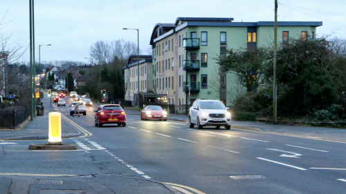 #365daysofbiking Lighting up time:  Saturday January 30th 2021 – I had to nip to the shops on an err