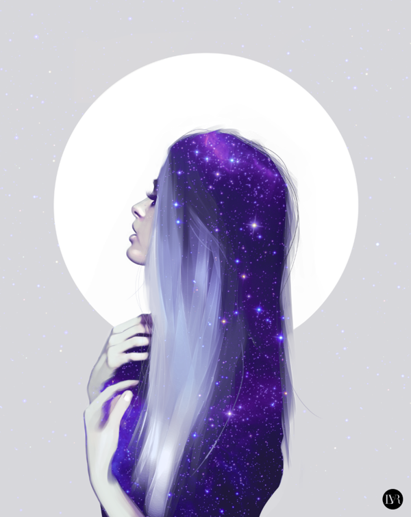 just-art:  Moon by Liza van Rees 