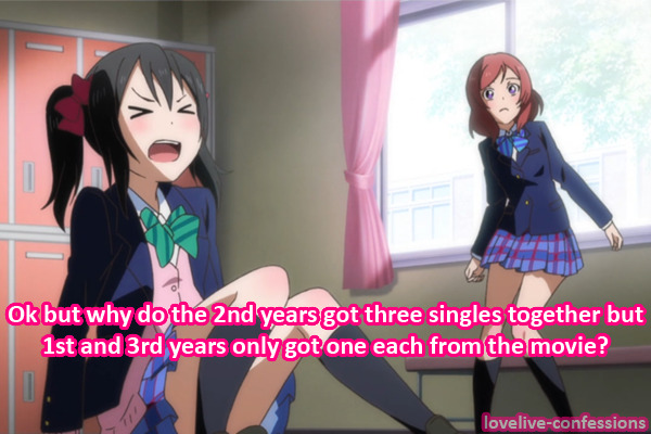 lovelive-confessions:    tbh love wing bell doesn’t excuse this for me either…