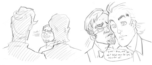 +the thrilling conclusion@antisorum asked for rhys introducing vaughn to jack and i got a few ideas 