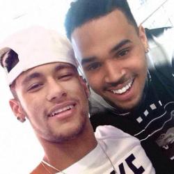 jupiterstarr:   Neymar and Chris Brown. 
