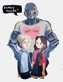 cycloalkane:  the idea of Ultron raising the Maximoff twins like a doting psychopathic father is appealing to me……