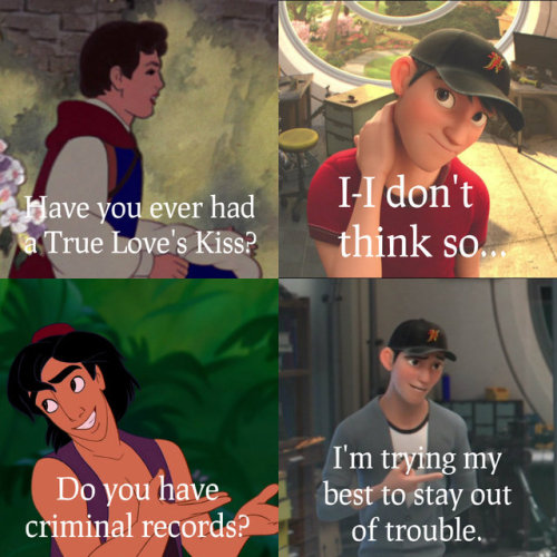 sapphireclawe:  norothythefilmmaker: in case this wasn’t enough   Tadashi does technically have a criminal record for helping Hiro escape, remember?