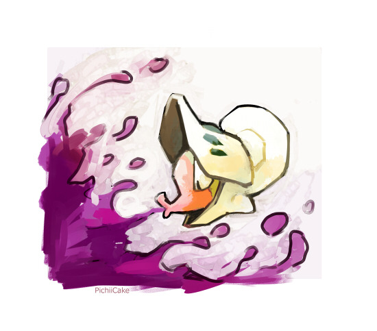 pichiicake:  Random Pokemon speedpaint - Shelmet  