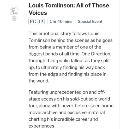 Louis Tomlinson All of Those Voices Documentary - Trailer, Release Date,  Response