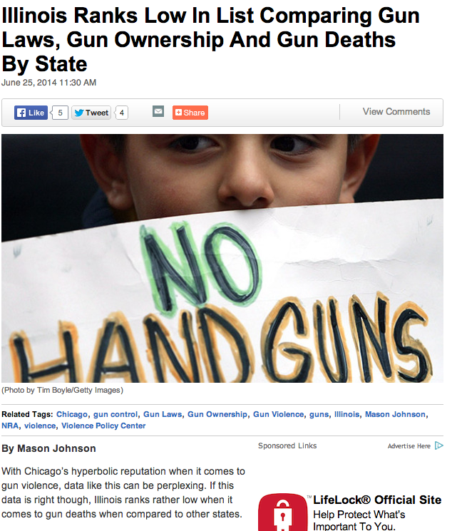 WAIT. When there are more guns and fewer gun laws, there’s MORE gun deaths?!
Must be a confidence…
Read more.