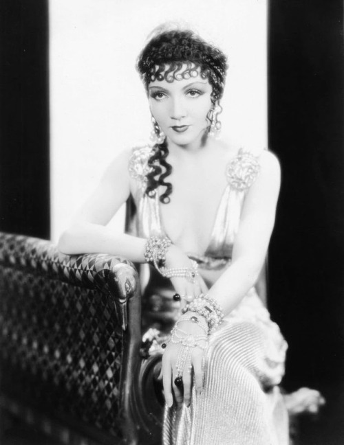wehadfacesthen: Claudette Colbert as the Empress Poppea in the pre-Code epic The Sign of the Cross &