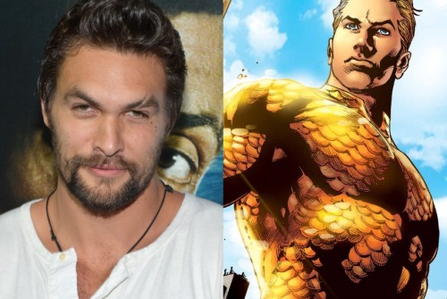 batsyandmrj:  A trend I can get super on board with - Racebending in superhero movies and tv series! Traditionally all of these characters are portrayed as white in the comics and TV/Movies Jason Momoa as Aquaman, Will Smith as Deadshot, Tao Okamoto as