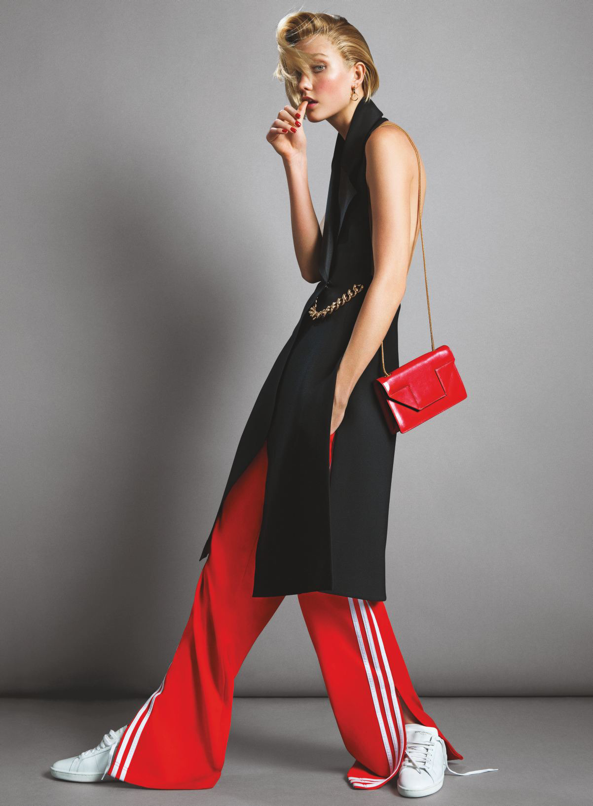 stormtrooperfashion:  Karlie Kloss in “Midnight Run” by Inez van Lamsweerde