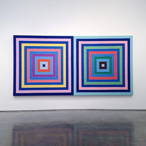burts-business:Frank Stella, 1978. I’ve never seen a work with this palette before. Phenomenalby wil