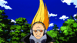 gryffinewt: tkoyami:  200 followers inspired gifs for @presentsmics Present Mic // Hizashi