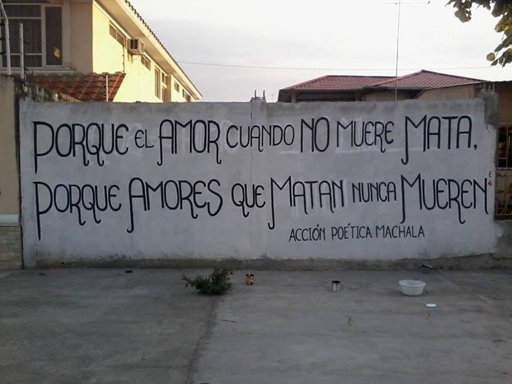 Acción poética Machala