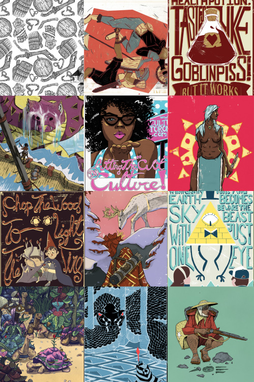 12 Pieces from 2015.In retrospect, I actually made quite a bit of work in 2015. I think it has been 