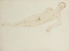 montair:Konstantin Somov, Reclining Male Nude, c.1937