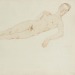 montair:Konstantin Somov, Reclining Male Nude, c.1937