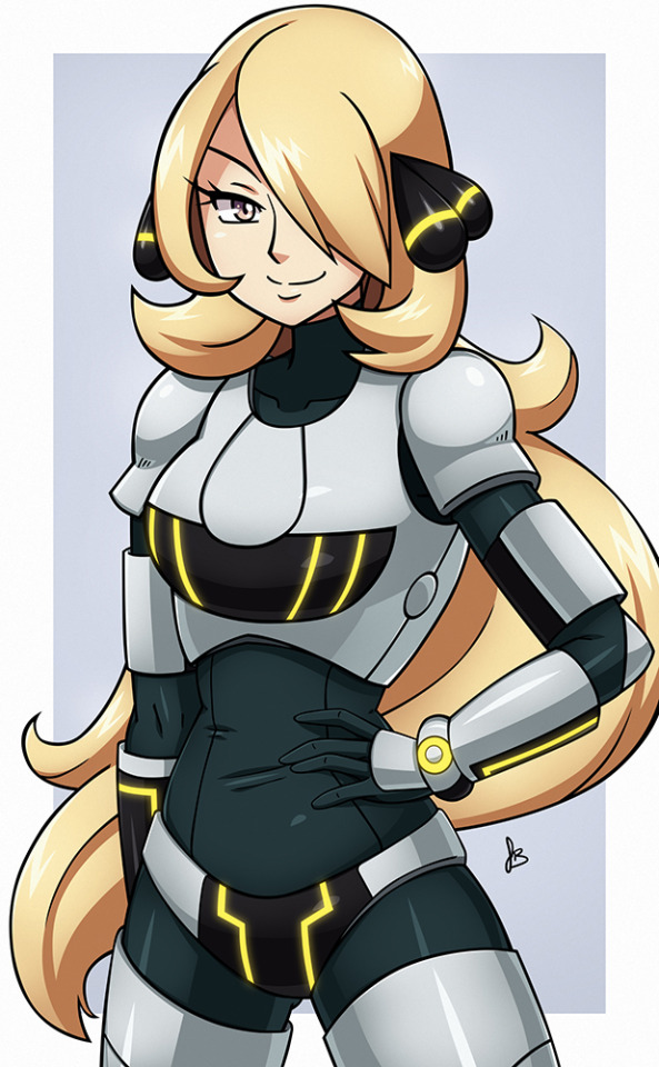 Commission - Cynthia (Pokemon)Requested by BooDestroyer89.[deviantART] - [Commission Info] #Pokemon#Fanart#Commission#2018