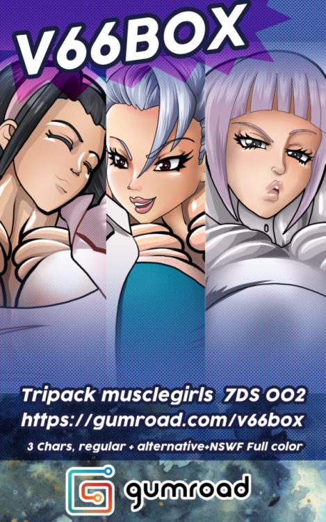 Hello  here is one new packThree seven deadly sins girls artsIt you are interest, you can get it in 