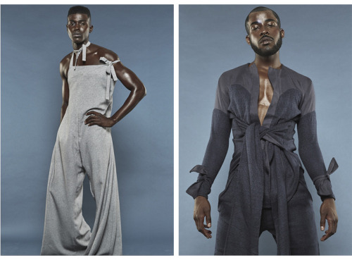 apimeleki: shadesofblackness: Nao Serati Fall/Winter 2016 collection titled “transit“ st