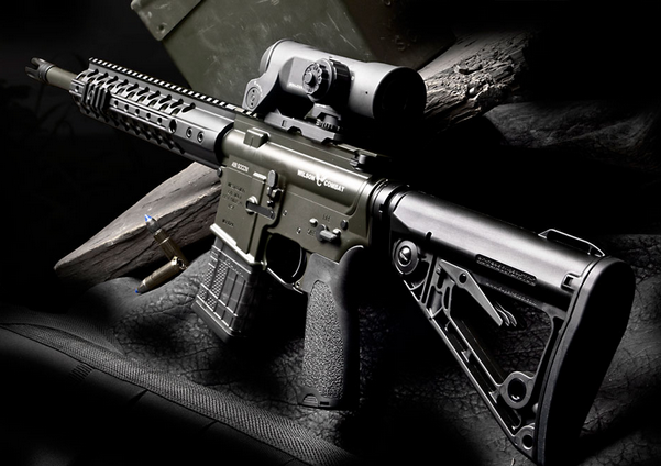 tombstone-actual:  tactical-honey-badgers-dont-die:  Wilson Combat Tactical 458 SOCOM.