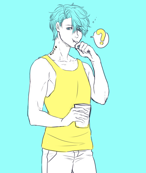 wiiwiipyon:  I know you all want it  ( ͡° ͜ʖ ͡°)Jumin and V, plus V in suit and daily morning 