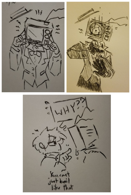 yanguchitzure:Aaand a bunch of sketches from the last month that made it to discord and not here&hel