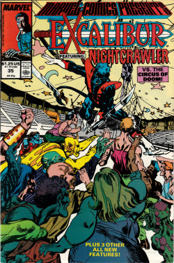 Marvel Comics Presents Excalibur Featuring Nightcrawler, No. 35 (Marvel Comics, 1989).