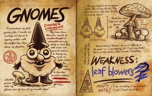 fuckyeahgravityfalls:Gravity Falls: Journal 3 preview pages. Out July 26, 2016.