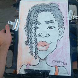 #Caricatures (at Dairy Delight Ice Cream)