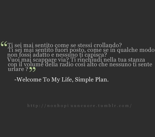 Ho messo via