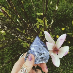 deepforestwitch: sodalite- for the throat and third eye chakras