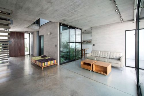 Two Houses by BAK Arquitectos via HomeAdore More Interior design here.