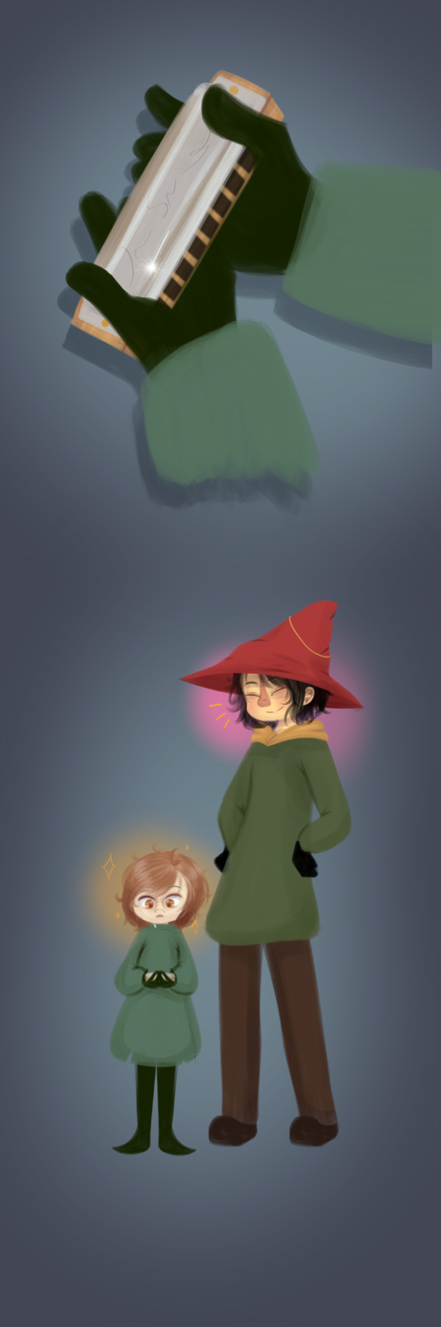 Just My Idea Of How Snufkin Got His Harmonica!