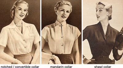 concernedresidentofbakerstreet:  fuckyeahvintage-retro:  Blouse Collars, 1940s-50s