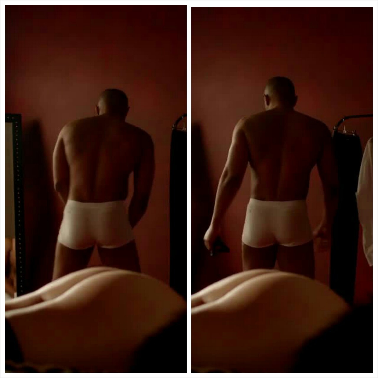 lamarworld:  (PART 2 of 2) actor Noel Clarke ass  