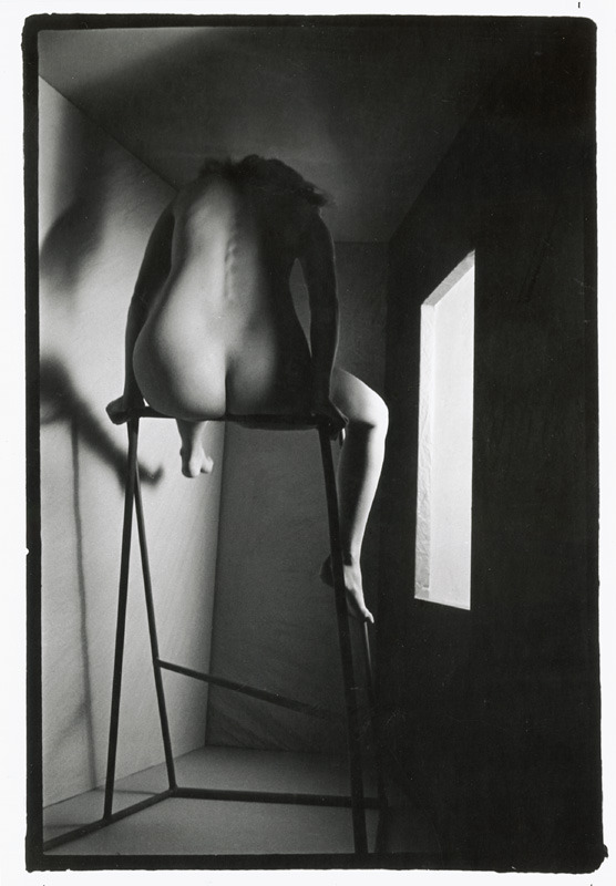 hauntedbystorytelling:    Todd Walker :: Female Nude on High Stand with Window, 1967