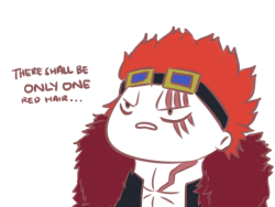 shiroyoh:  nez–art:  eustass in the latest chap tho 