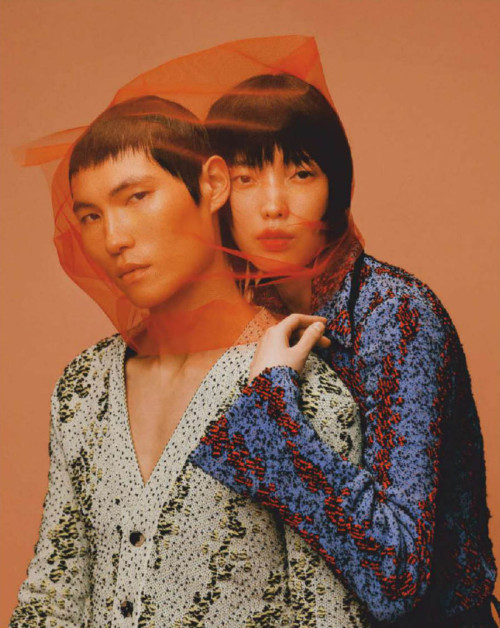modelsof-color: Jessie Hsu and Jean Chang by Zhong Lin for Vogue Taiwan , April 2021