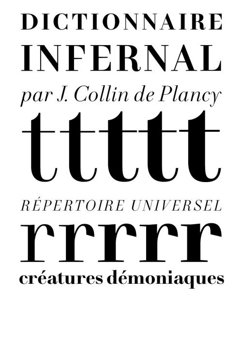 Télémaque is a Didot-style typeface I’ve designed with the help of the great FontYou team.This