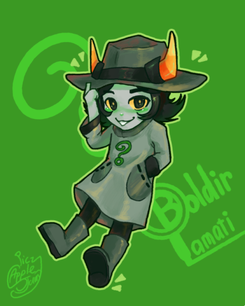 chibi trolls (right one is @salihombox &rsquo;s fantroll)