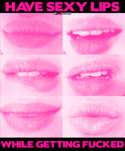 mypinkpassenger:  A guide for having sexy, girly lips  Please tattoo my lips💋💋💋