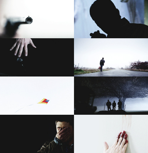 soltvde: supernatural. negative space/faceless